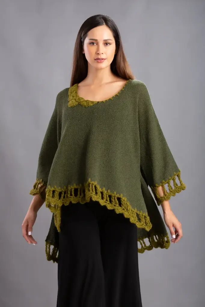 Kimono Abeillé dama de Baby Alpaca