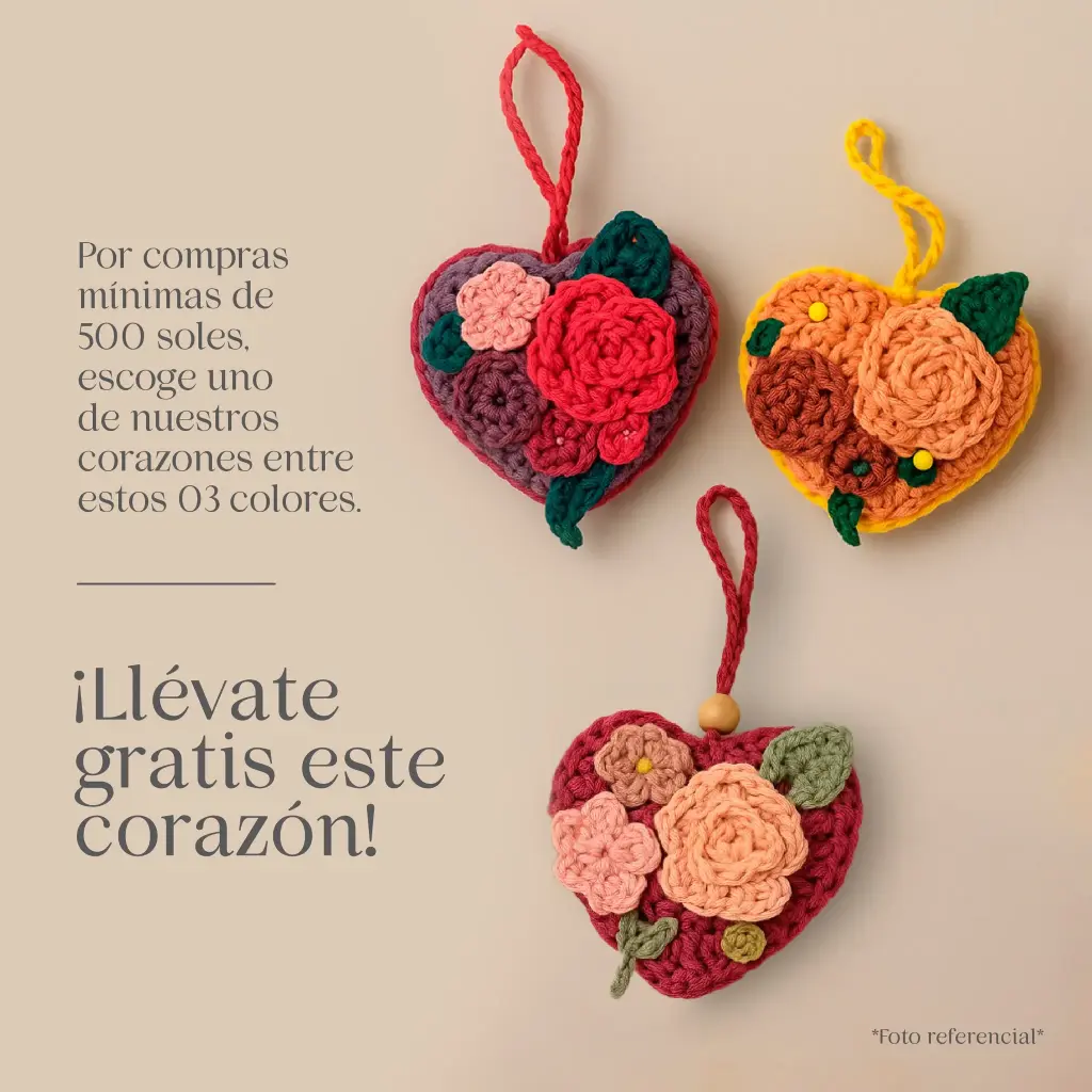 Colgante corazón día de la madre 