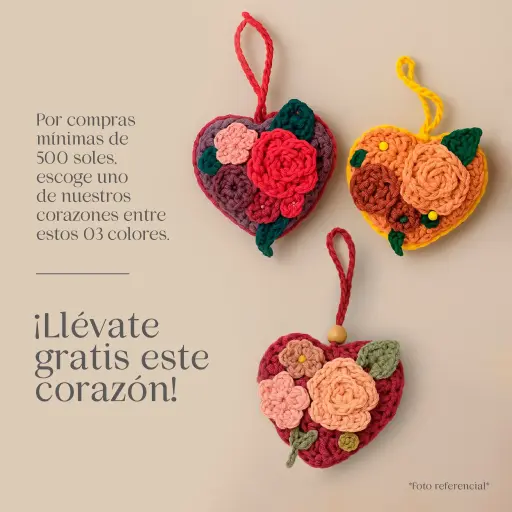 Colgante corazón día de la madre 